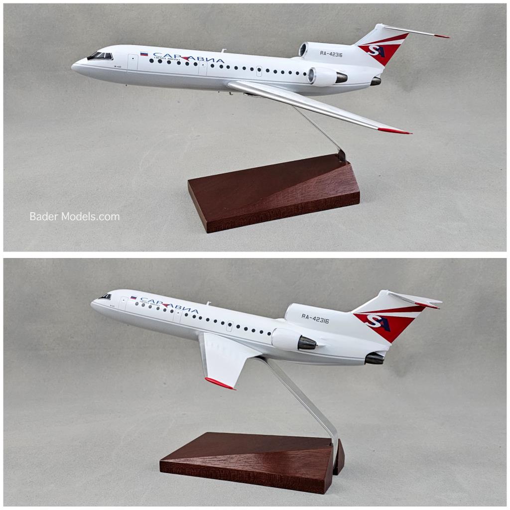 Saratov Airlines - YAK-42 - (1:72)
